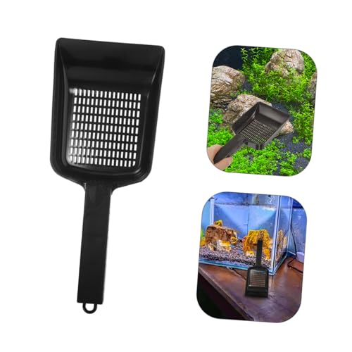 balacoo 2pcs Aquarium Sand Shovel Gravel Scoop for Fish Tank Cleaning Effortless Sand Removal Tool for Freshwater Aquariums User-Friendly Skill Levels