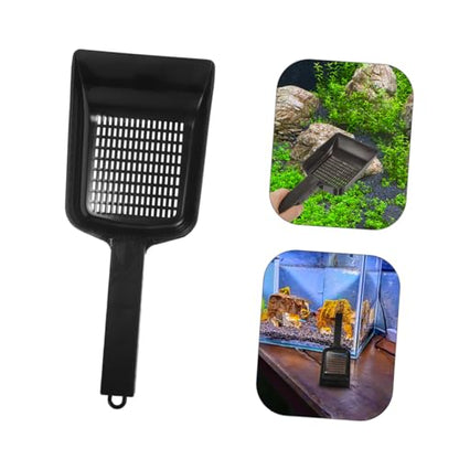 balacoo 2pcs Aquarium Sand Shovel Gravel Scoop for Fish Tank Cleaning Effortless Sand Removal Tool for Freshwater Aquariums User-Friendly Skill Levels