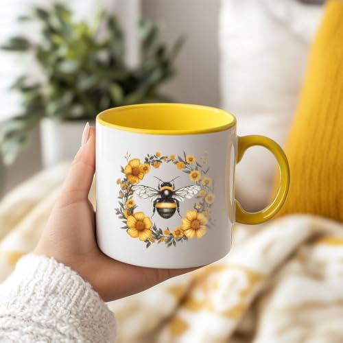 10 Sheets UV DTF Cup Wraps, 10 Styles Sweet Honey Decals Cartoon Bee Theme Rub on Decals Waterproof Transfer Stickers for Glass Cups Wood Crafts - style: Sweet Honey