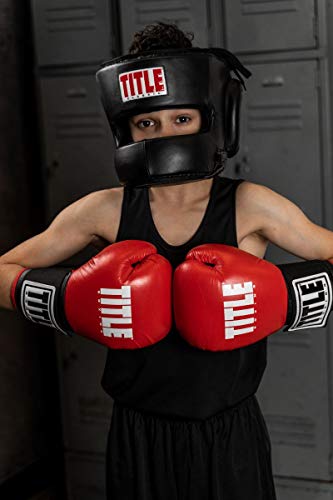 Title Classic Face Protector Headgear - Boxing Headgear, MMA Gear, Headgear, Sparring Gear, Headgear Boxing, Sparring Boxing Head Gear, Sparring Headgear, Muay Thai Headgear - size: Adult