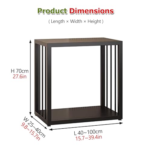 Aquarium Stand, Heavy-Duty Base for Fish Tanks, Non-Slip Feet, Carbon Steel Construction, No Assembly Required, Ideal for Living Rooms and Home Offices