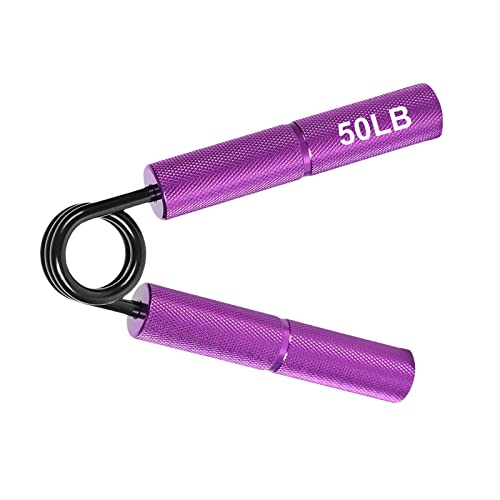 Adjustable Grip Strengthener for Enhanced Hand and Arm Training - Maximize Your Strength - color: Violet 50lb
