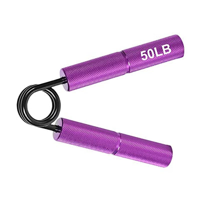 Adjustable Grip Strengthener for Enhanced Hand and Arm Training - Maximize Your Strength - color: Violet 50lb