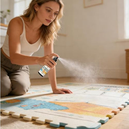Yoga Mat Cleaning Spray 120ml Non-Slip Deep-Cleansing | Women Pilates Mat Cleaner Spray for Gym Home Studio Room Equipment Gear Women Men Beginners