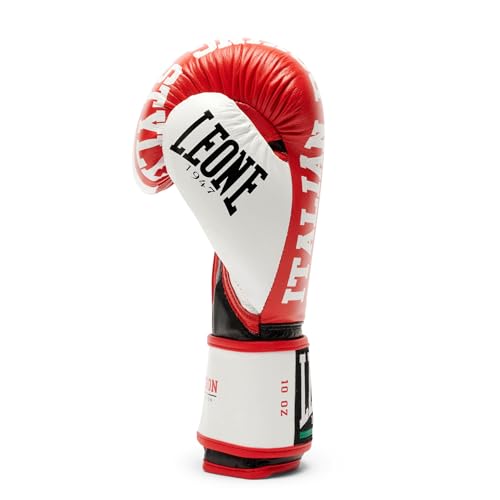 LEONE 1947, Explosion Boxing Gloves - color: red, size: 14OZ