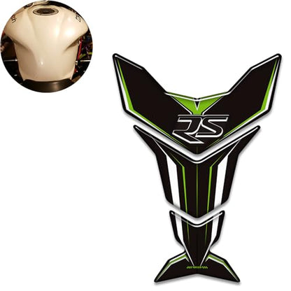 Motorcycle 3D Tank Pad Compatible with Triumph Street Triple Daytona 675 765R RS Stickers Gas Kit Knee Fish Bone Tank Pad Decals Fit for 675 765 R RS Stickers Decals Tank Protection Waterproof (A-10) - color: A-10