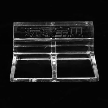 SUNGOOYUE Aquarium Glass Cover Holder, Acrylic Fish Tank Lid Clips 20 Pack 12mm, Clear Rimless Cover Support, Easy Edge Mount, Fits Open Aquariums Pet Boxes Snake Tanks (10mm) - size: 10mm