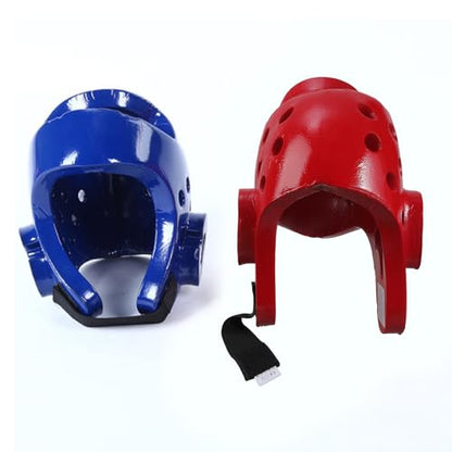 Kids Taekwondo Headgear Karate Headgear, Taekwondo Sparring Gear, MMA Martial Arts Helmets, Boxing Martial Arts Helmets Fo - color: Red, size: Small