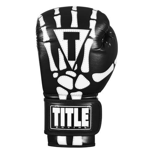 TITLE Boxing Skeleton Hand Bag Gloves - size: Medium