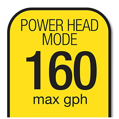Marineland Maxi-Jet 600, Multi-Use Water Pump And Power Head, Fully Convertible (ML90510), 160/750 GPH - size: 160/750 gph