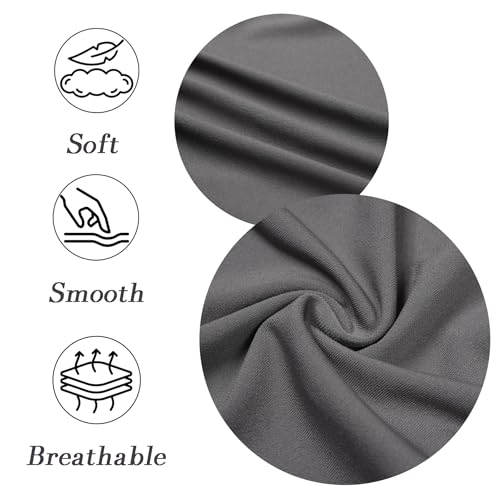 Hijab for Women Muslim Patterned Headscarf Arabian Headscarf Islamic Khimar Prayer Cloth Hijab Scarf for Women - color: Dark Grey