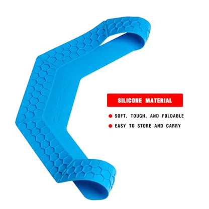 Agility Rings 3 Pcs Suitable for Sports & Fitness Step Training, Non-Slip Silicone Speed Training Rings with 192 Suction Cups, Training Equipment for Basketball Soccer Street Dance - color: Mixed
