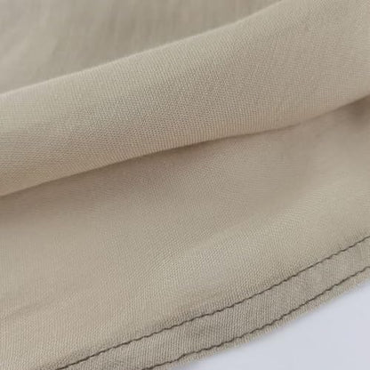 Women Scarf and Shawls, Soft Modal Jersey Scarves, Gradient Long Wrap for Spring Summer and Autumn - color: Khaki & Beige