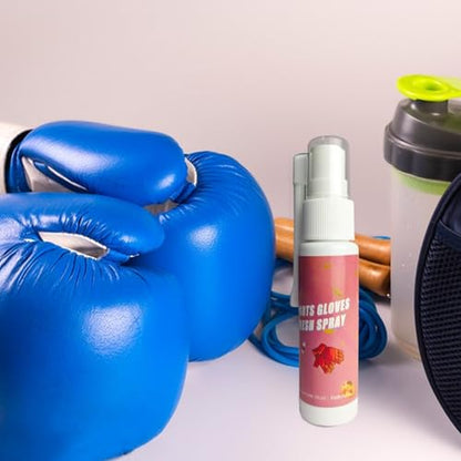 Boxing Glove Smell Remover Sports Cleaner Freshener Spray | Odor Eliminating Spray for Boxing Gloves, Gym Bags, Football Pads, Shoes, Clothes, Work Boot, Helmet, Athletic Gear