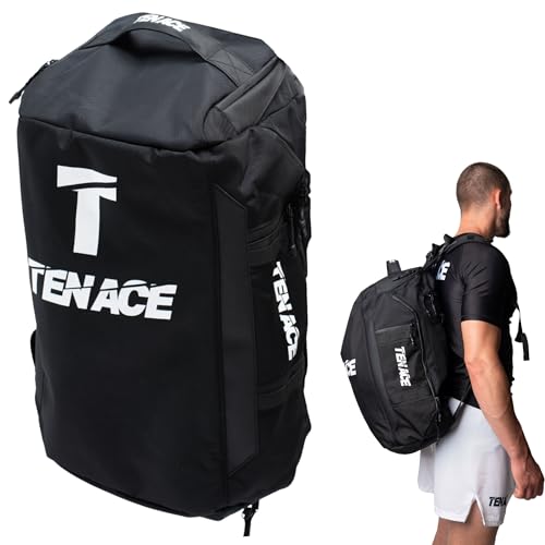 Tenace Large Backpack with Jiu Jitsu Trainer, MMA – Sports Bag Grappling, Boxing, Muay Thai Large and Durable for Martial Arts