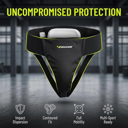 VPRO Female Groin Protector, Groin Guard Athletic Pelvic Cup for Sports - size: Youth,Small