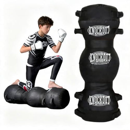 MACS Filled Ground and Pound Grappling Dummy for MMA Submission Fitness Punching Kickboxing Tackling BJJ Training Boxing Wrestling Practice for Kids 25lbs and for Adults 45lbs (Ready to Use)