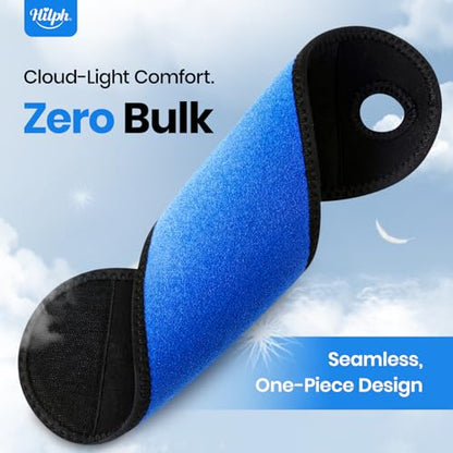 Hilph Wrist Ice Pack Wrap for Carpal Tunnel Relief, FSA Eligible HSA, Reusable Wrist Hot & Cold Therapy Brace for Hand Injuries, Arthritis, Tendonitis, Surgery Recovery Items Gifts Men Women, Blue - style: Casual