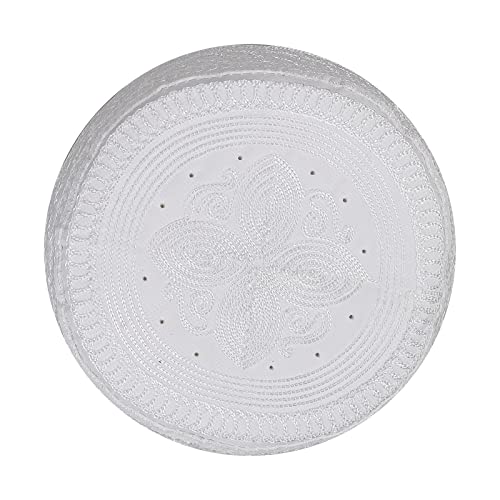 Muslim Prayer Kufi Hat for Men Boys Islamic Beanie Skull Cap Prayer Headwear Embroidery Kofia Topi Sun Hat Ramadan Eid Gift - color: White