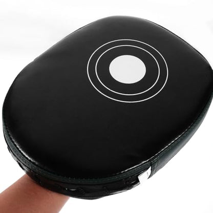 Cabilock Muay Thai Focus Mitt Hand Pad Curved Punching Hand Pad for Boxing Training Taekwondo Kickboxing Strike Shield