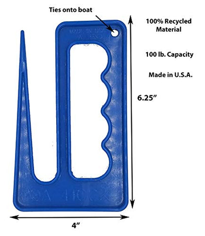 The APSI Store DaHook Fish Grabber - color: Blue