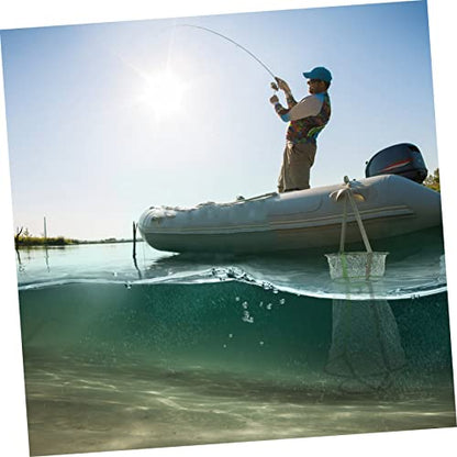UPKOCH Drawstring Fish Guard Netting Fishing Mesh for Crab and Fish Catching Wear-Resistant Easy Storage