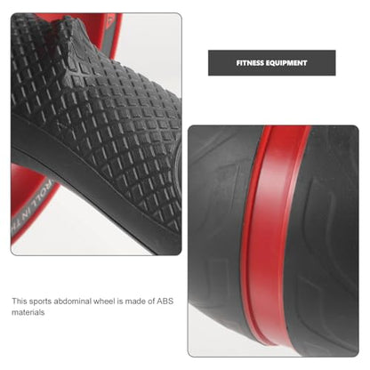 DECHOUS Ab Roller Wheel Abs Core Exercise Equipment with Automatic Rebound, Home Fitness Training Machine for Men and Women, Abdominal Muscle Strengthening and Belly Fat Reduction
