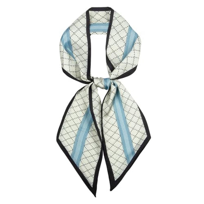RIIQIICHY Hair Scarf for Women Like Silk Scarves Headband Neck Scarfs Twilly Purse Accessories - color: C009