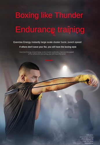 𝐇𝐀𝐍𝐒𝐘𝐃𝐎𝐍𝐍𝐘 Boxing Resistance Bands for Explosive Strength and Speed Training - Enhance Your Boxing Skills Anywhere, Anytime - color: Green2.0(30LB)