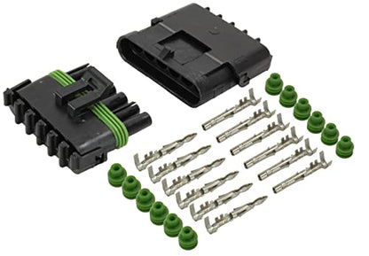 Fastronix Weather Pack Connector Kit (6-Pin) - size: 6-Pin