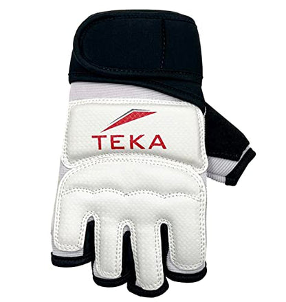 Teka Taekwondo Punch Bag Training Gloves, MMA Grappling Gloves for Sparring Martial Arts Boxing Training for Adults and Kids - size: Medium