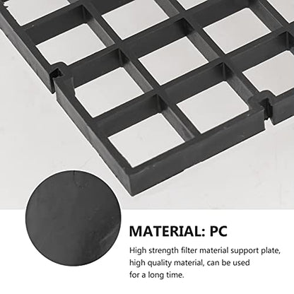 Hemobllo Fish Net Segregation Board for Aquarium Large Size Fry Box Grid Divider Plate Clamp- 2 Pieces Set