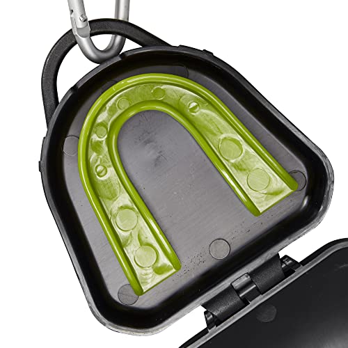 EvoShield Mouthguards - Strapless and with Strap - color: Green, size: Adult, style: Strapless
