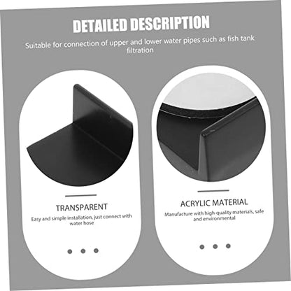 Mipcase 8pcs Fish Tank Corner Pads Thickened -Collision Corner Protectors for Aquarium Base Shockproof Safety Bumpers Easy to Install Non- Mat for Preventing Damage