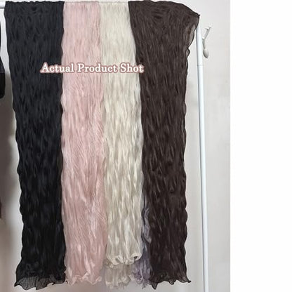 Premium Hijab Head Scarf Shawl Wrap for Muslim Women Lightweight Scarf for women - color: 16~brown