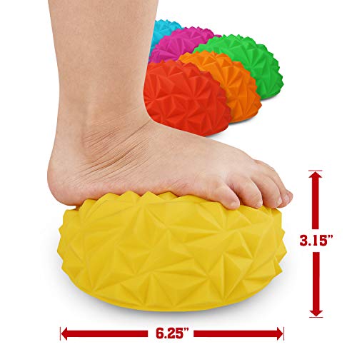 YES4ALL Fractional Weight Plates, 5 LBS Set of 2 Rubber Change Plates Weightlifting, 2-inch Micro Weights for Olympic Barbell
