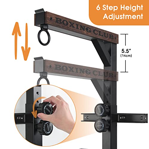 J JACKCUBE DESIGN Wall Mount Heavy Bag Hanger Bracket, Punching Bag, Sandbag Holder Rack, Heavy Duty Hanging Bracket Boxing Accessories Stand for Home and Gym -MK852A