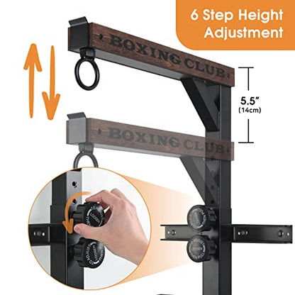 J JACKCUBE DESIGN Wall Mount Heavy Bag Hanger Bracket, Punching Bag, Sandbag Holder Rack, Heavy Duty Hanging Bracket Boxing Accessories Stand for Home and Gym -MK852A