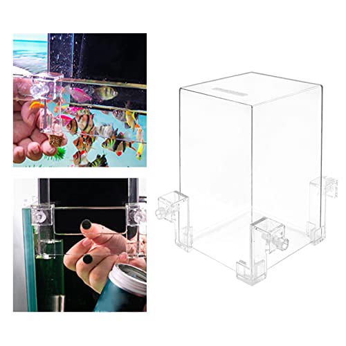 Negative Pressure Fish Tank - Clear Fish Elevator Water Auto-Refill Vacuum Suspended Fish Tank Water Level Maintenance, Increase Fish Activity Area, Aquarium Decoration
