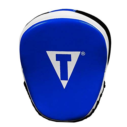 TITLE Boxing Flurry Pro Punch Mitts, Blue/Black - Boxing Pads, Muay Thai Pads, Punching Mitts, Focus Mitts, Boxing Equipment, Punching Pads, MMA Equipment, Kickboxing