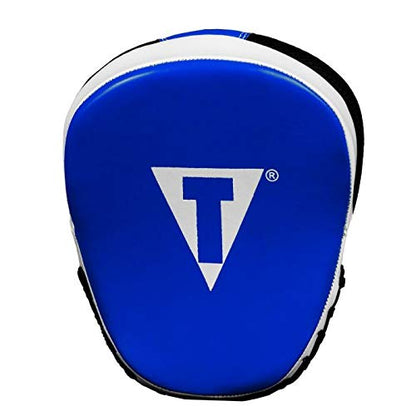 TITLE Boxing Flurry Pro Punch Mitts, Blue/Black - Boxing Pads, Muay Thai Pads, Punching Mitts, Focus Mitts, Boxing Equipment, Punching Pads, MMA Equipment, Kickboxing