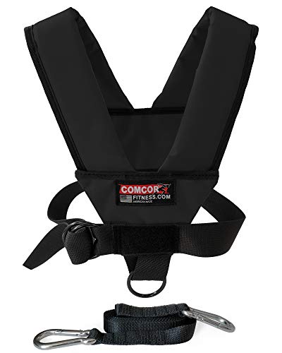 Pro Sled Harness - Adult Size - Includes 9' Pull Strap - Pulls Forward and Backward