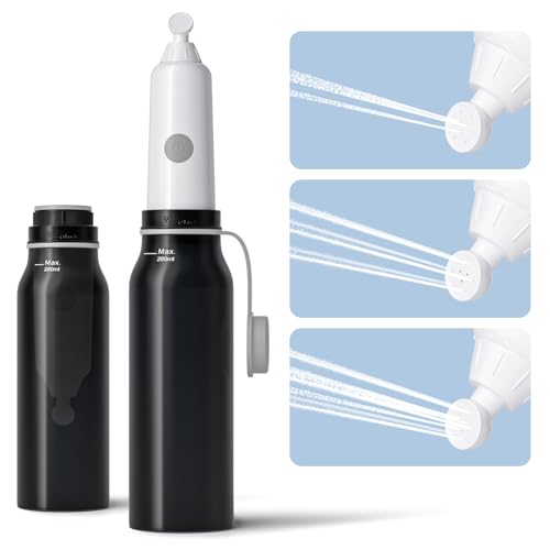 BIGCOW Portable Travel Bidet, Electric with 3 Spray Modes, IPX7 Waterproof ＆ Rechargeable, Mini Bidet Toilet Water Sprayer for Personal Hygiene, Postnatal Care, Perineal & Hemorrhoid - color: Black, style: Y220