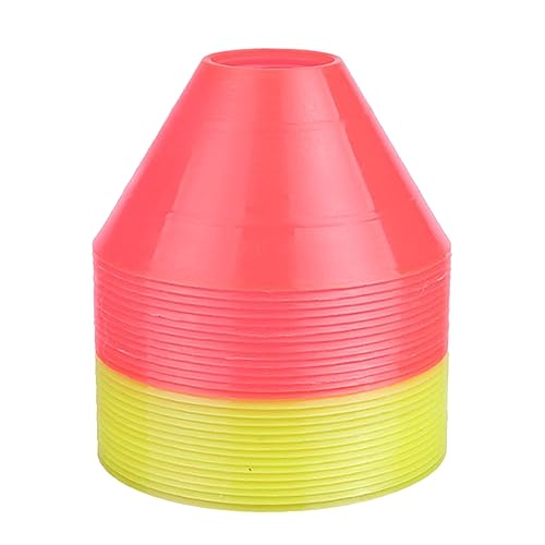 10 Pieces Mark Disks Soccer Cones Multi-Sport Training Space Cones Training Accessories for Football Sport Outdoor Games