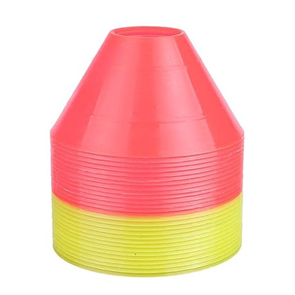 10 Pieces Mark Disks Soccer Cones Multi-Sport Training Space Cones Training Accessories for Football Sport Outdoor Games