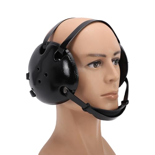 Drfeify Wrestling Headgear, Youth and Adult NBR Sponge Padded Head Protection with Ear Guard and Chin Cup, for Jiu Jitsu Training and Sports