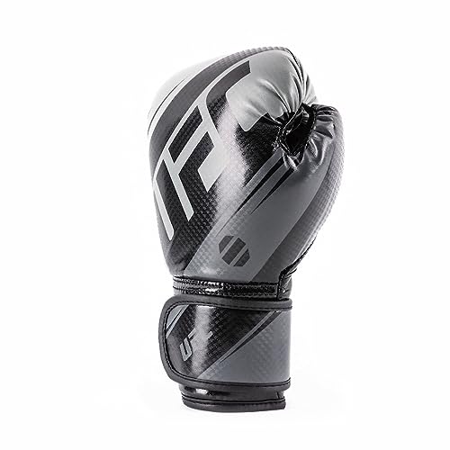 UFC Youth Performance Rush Boxing Gloves - color: Black, size: 6oz