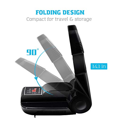 DR.PREPARE Boot Dryer Shoe Dryer Ozone, Glove Dryer & Boot Warmer with Heat Blower for Gloves, Hats, Socks, Ski Boots (Ozone)