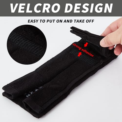 lotoo Black Football Towel with Hook and Loop Closure, Cotton Christian Cross Quarterback Qb Sports Towels for Men Youth Boys Adults - color: Proverbs 3:5(black）
