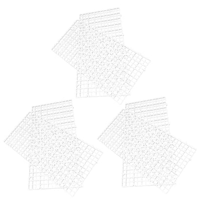 Toddmomy 6pcs Aquarium Isolation Panel Practical Fish Tank Divider Plate for Breeding and Separation Easy to Install White Crate for Aquarium Supplies